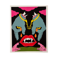 crying eyes print
