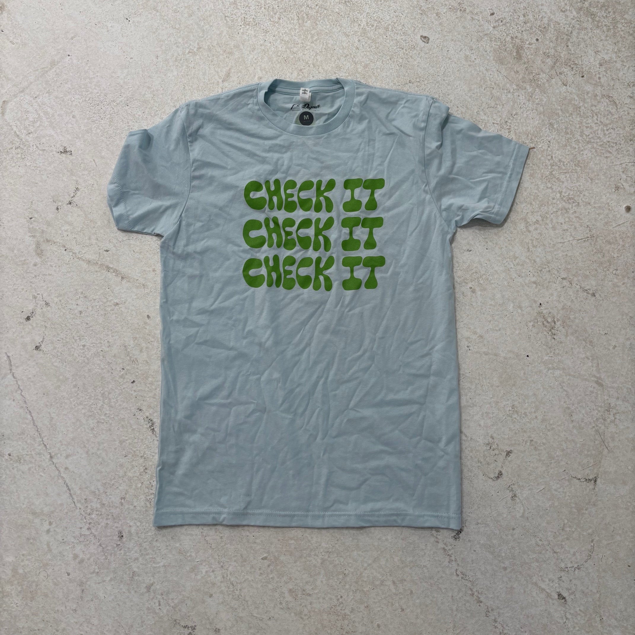 check it x3 tshirt