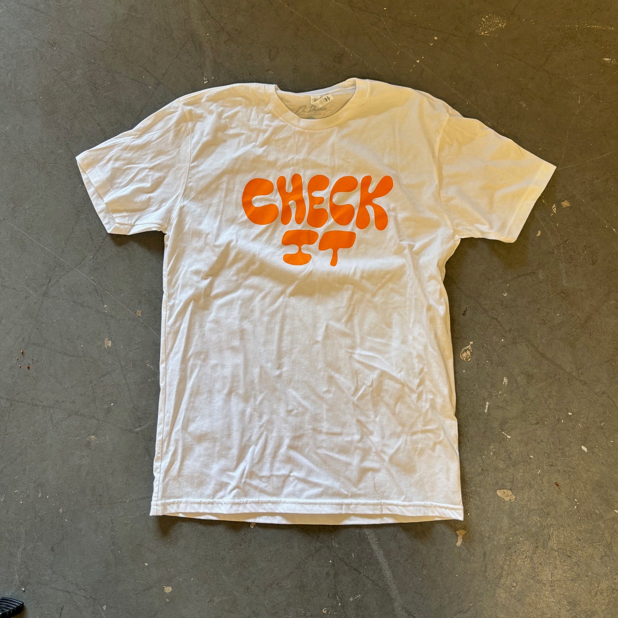 check it tshirt