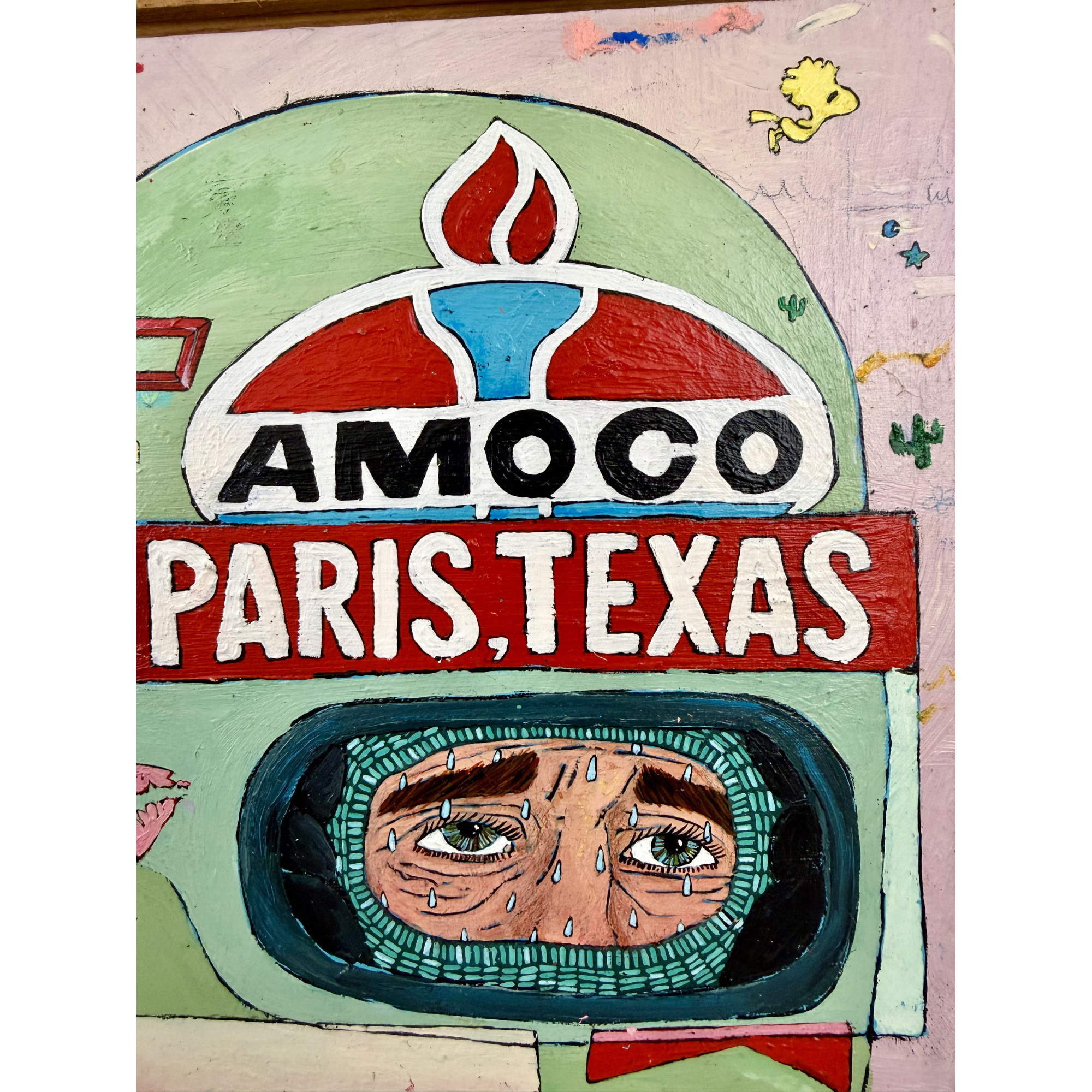 Paris,Texas, 12"x15"