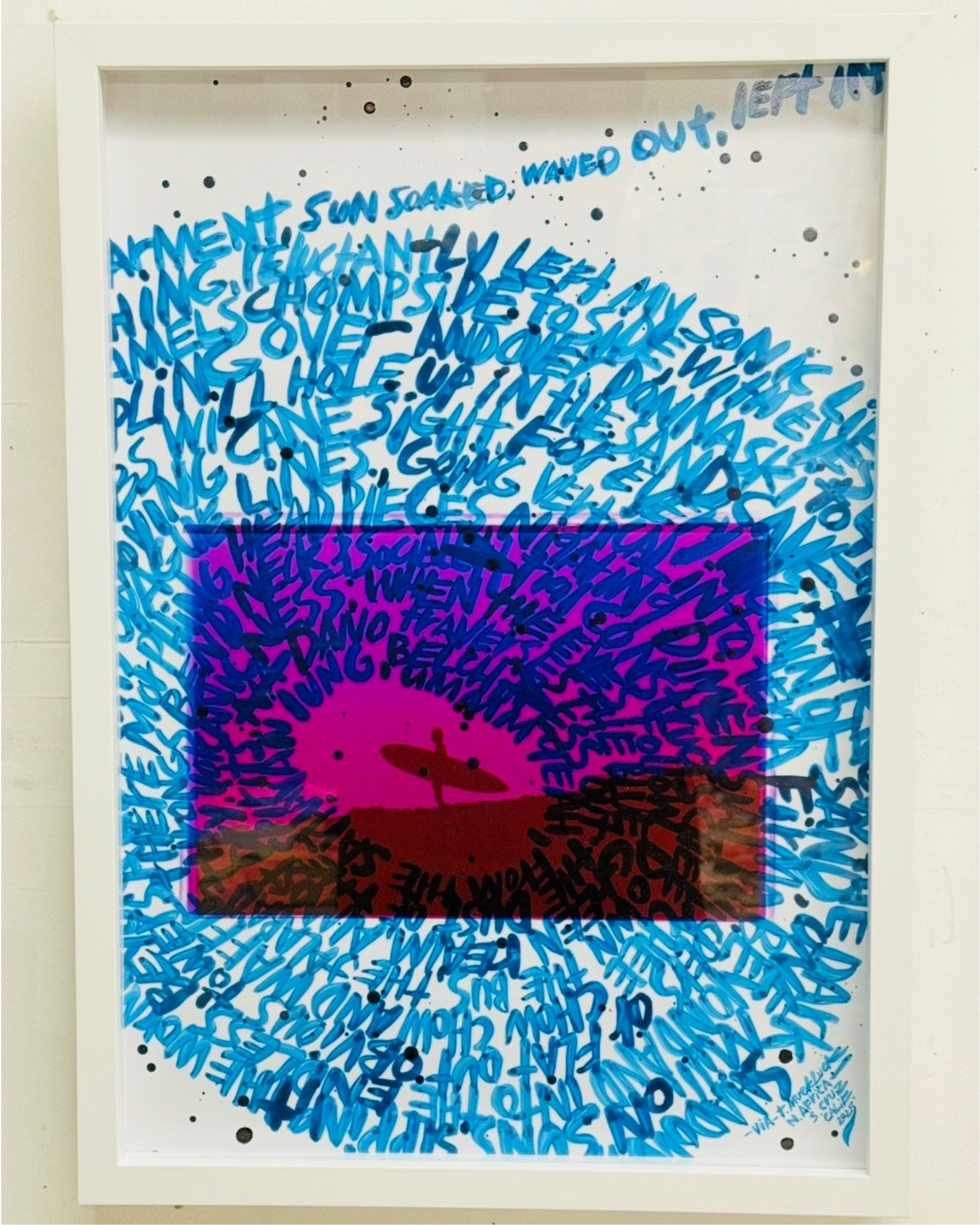 alex knost- north africa - framed