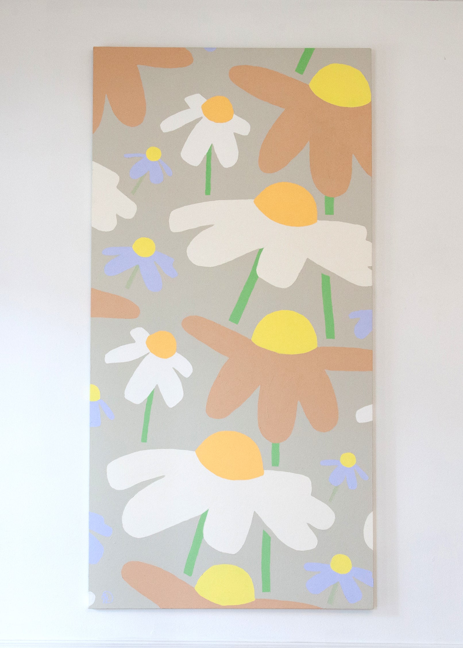 seasonal floral panel