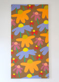 seasonal floral panel