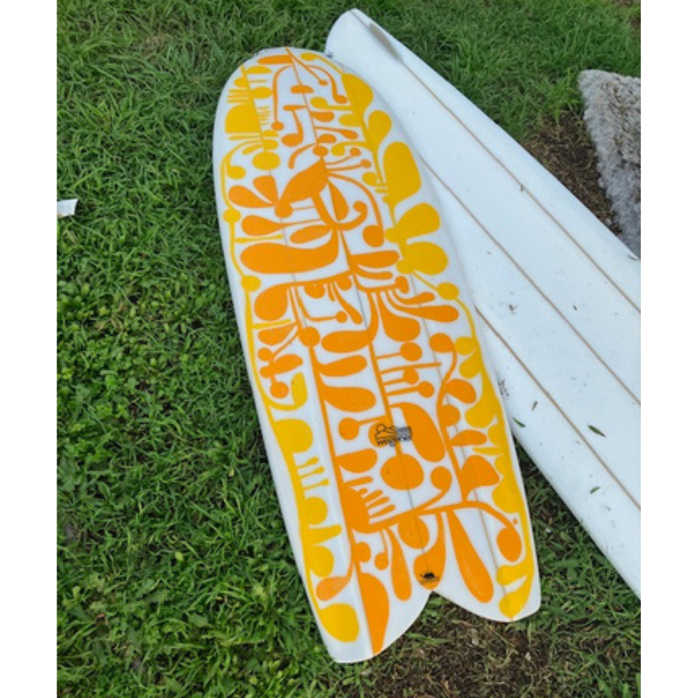 Painted Surfboard