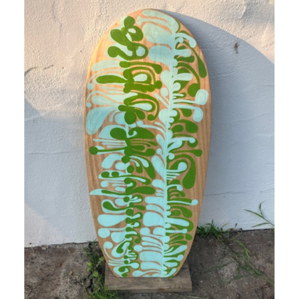 Painted Paipo Board 1